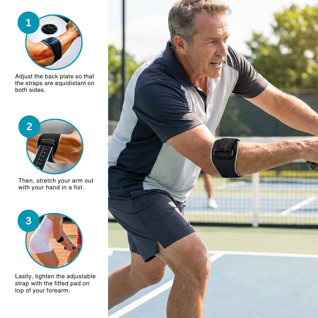 Targeted Pressure Point Elbow Brace